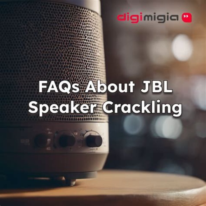 Why is my internal speaker crackling?